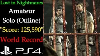 Resident Evil 5 (PS4) - Lost in Nightmares, Amateur (Solo) 