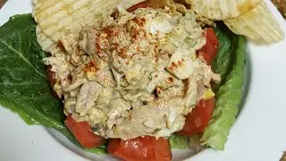 stuffed Tomato with Chicken Salad