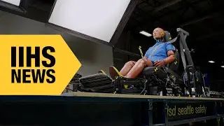 IIHS запускает новый тест для профилактики травм шеи в результате резкого рывка - Новости IIHS