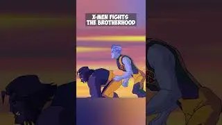 X-Men Fights The Brotherhood 😮