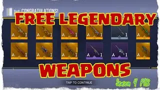 *UPDATE*FREE LEGENDARY WEAPONS in Cod mobile Codm Public Test Build Season 4 BETA TEST SERVER