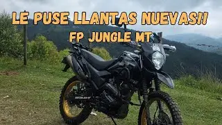 Llantas FP Jungle MT en AKT TTR 200 Modificada | &iquest;Qu&eacute; tal rinden estas llantas Off-Road?