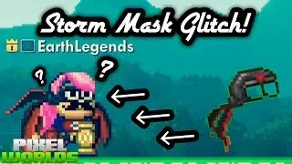 STORM MASK GLITCH | Pixel Worlds