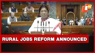 President Murmu Announces Viksit Bharat G Ram Law; BJP MPs Cheer As Opposition Protests