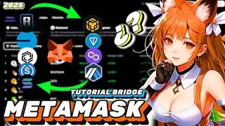 🔥METAMASK BRIDGE TUTORIAL how to SEND CRYPTOCURRENCIES between NETWORKS step by step