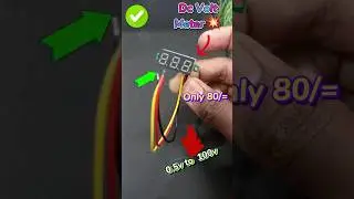 How to use a digital volt meter💥 Volt meter🎊 #voltmeter #voltaje #electronic