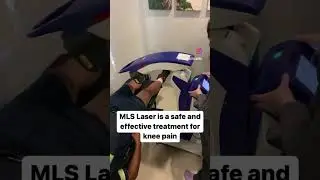 MLS Laser is a safe and effective treatment for knee pain￼