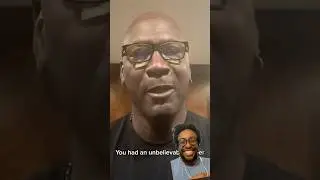 Michael Jordan congratulates Derrick Rose on Chicago Bulls&rsquo; jersey retirement #nba #reaction #bulls