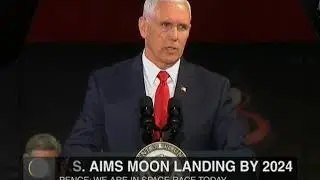 US will lead world in space exploration: Mike Pence