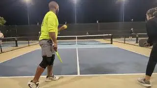 Ping, Lorenzo vs Roman, Leyla 1.12.26 #pickleball Set 1 at Vellano Park, Chino Hills, CA