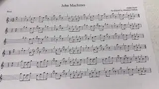 John MacInnes - Bagpipe Reel