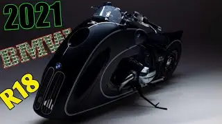2021BMW R18 BY KINGSTON CUSTOM:AN ART DECO MEISTERWERK Sound Exhaust,Top Speed,BlackOut,Acceleration