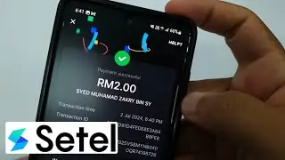 Cara Transfer Duit dari Setel ke MAE menggunakan DuitNow QR