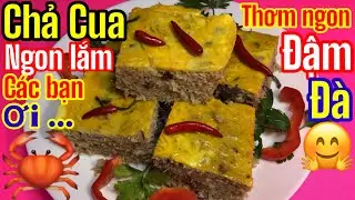 🇺🇸 CÁCH LÀM ( CHẢ CUA HẤP ) NGON , ĐỂ ĂN CƠM TẤM @CALI MON NGON DAN DA .