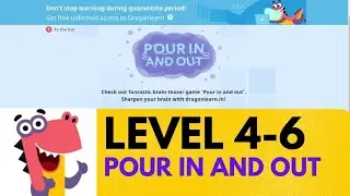 Bricsmath Pour In And Out Level 4 To 6 Solution | Bricsmath Dragonlearn Games Solution