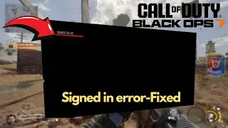 How to Fix Black Ops 7 Black Screen on Sign-In Screen (PC Fix)