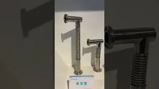 KF/ISO stainless steel vacuum pipe