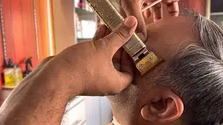 Sleep Trigger ASMR: Scissor Cutting, Beard Trimming and Calm Head Massage