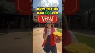 Movie theaters don&rsquo;t actually make their money from ticket sales&hellip;