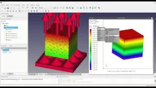 FreeCAD Calculix Post-Processing whit CGX_Macro