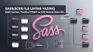 SASS(SCSS) İlə Layihə Yazırıq - Stats Section, Parallax Effekti və Grid Sistemi (Part 04)