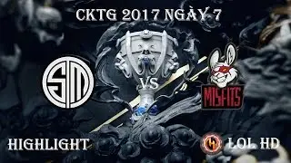 [CKTG 2017]  TSM vs MSF Highlight - Bjergsen Tỏa S&aacute;ng - Đấng Yasuo G&aacute;nh Team Bạn