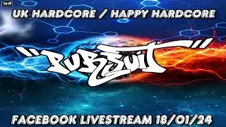 DJ PURSUIT - UK HARDCORE / HAPPY HARDCORE (facebook livestream mix 18-01-24)