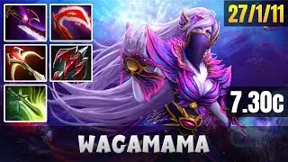 Wagamama | Templar Assassin Mid | Dota 2 Pro Gameplay - Patche 7.30c