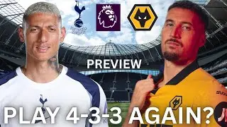 Wolves To Stick With Back Four At Spurs?! 