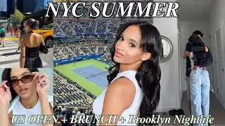 New York Vlog 2025 | US Open, Best NYC Brunch Spots & Brooklyn Nightlife