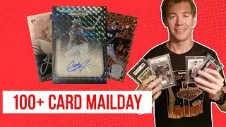 100+ Card Mailday 1/1 Autos 10s and More!