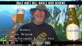 Saturday Suds - Hoegaarden - Witbier with Coriander & Orange Peel 4.9%