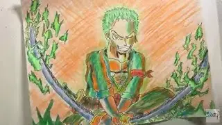 Zoro Speed Drawing