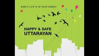 Protect Birds | Happy & Safe Uttrayan | Creative Team Palanpur