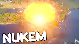 Enemy about to win? I've got the perfect Nuclear solution - Civ 6 Ottomans