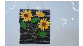 😍 Easy Cardboard Wall Hanging Craft | Diy wall hanging for home | easy home decor ideas 💡#craft#art