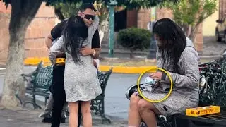 &iexcl;No pudo contener las l&aacute;grimas! SORPRESA a una vendedora ambulante