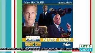 Patrick Fabian visits Let's Chatt!