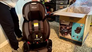 Graco 3 in 1 Car Seat. Unboxing and demonstration.