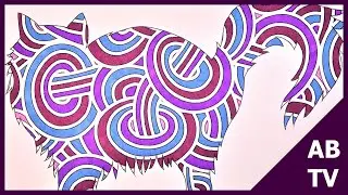 Stress Less Coloring Cats | Speed Colour #9