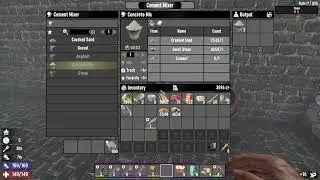 How to make Concrete Mix - 7 Days to Die