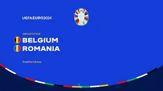 Euro 2024, Belgium v Romania, Group E Match 4/6 #euro24 #euro2024