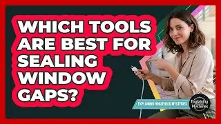 Which Tools Are Best For Sealing Window Gaps?