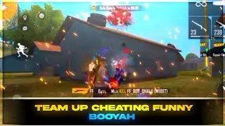 Free Fire kannada 🎯 team up cheating funny boyyah || #freefirekannada#