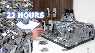 I built Star Wars Battle of Starkiller Base in LEGO