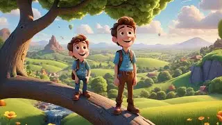 Meet Landon Briggs: A Magical Adventure Rhyme for Kids | 3D Animated Pixar Style
