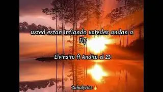 Elvinsito ft Andito el 23 ft @cubalyrics6 - bandolera ( video lyrics )
