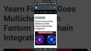 Yearn Finance Goes Multichain With Fantom Blockchain Integration #shorts #fantom #yearnfinance