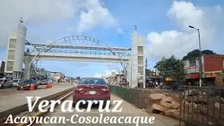 de Acayucan a Cosoleacaque en Veracruz, México #carretera180