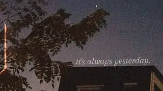 it's always yesterday by paeng